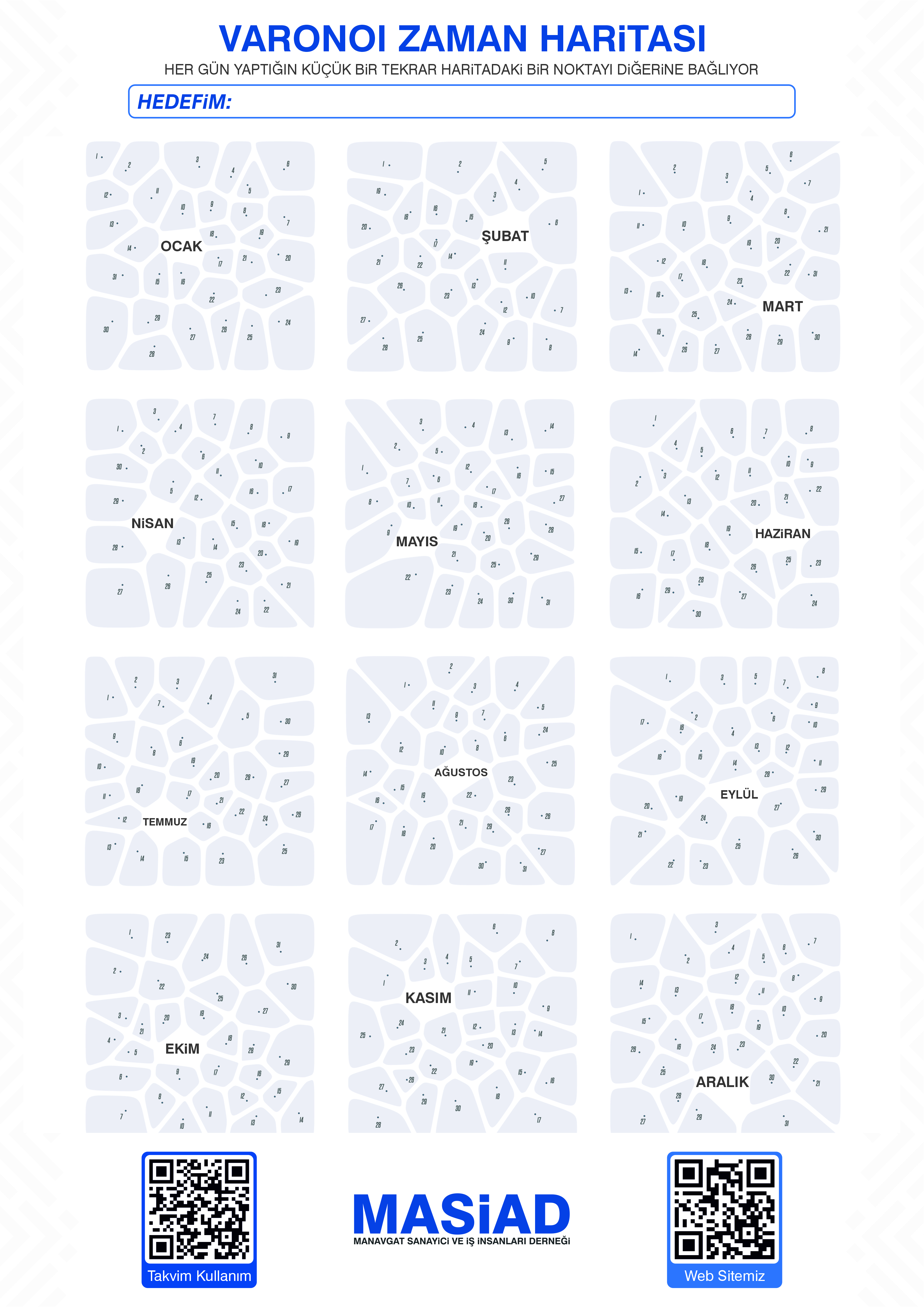 MASİAD 2026 Voronoi Takvimi