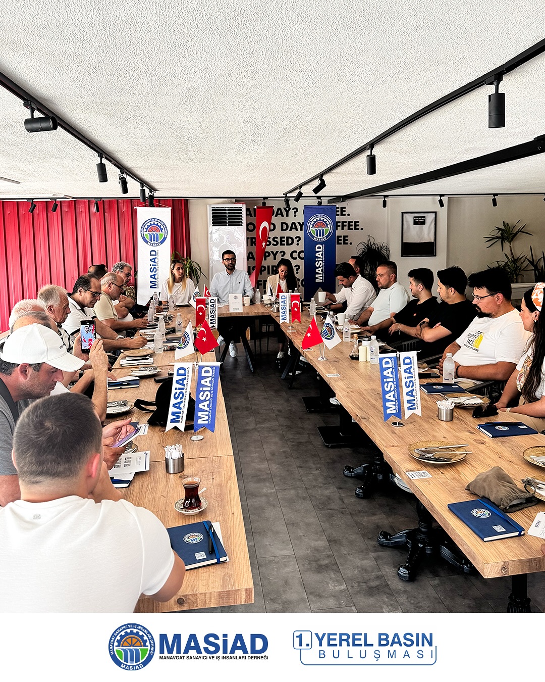 Yeni Yönetimimizin MASİAD 1. Yerel Basın Buluşması Gerçekleştirildi.