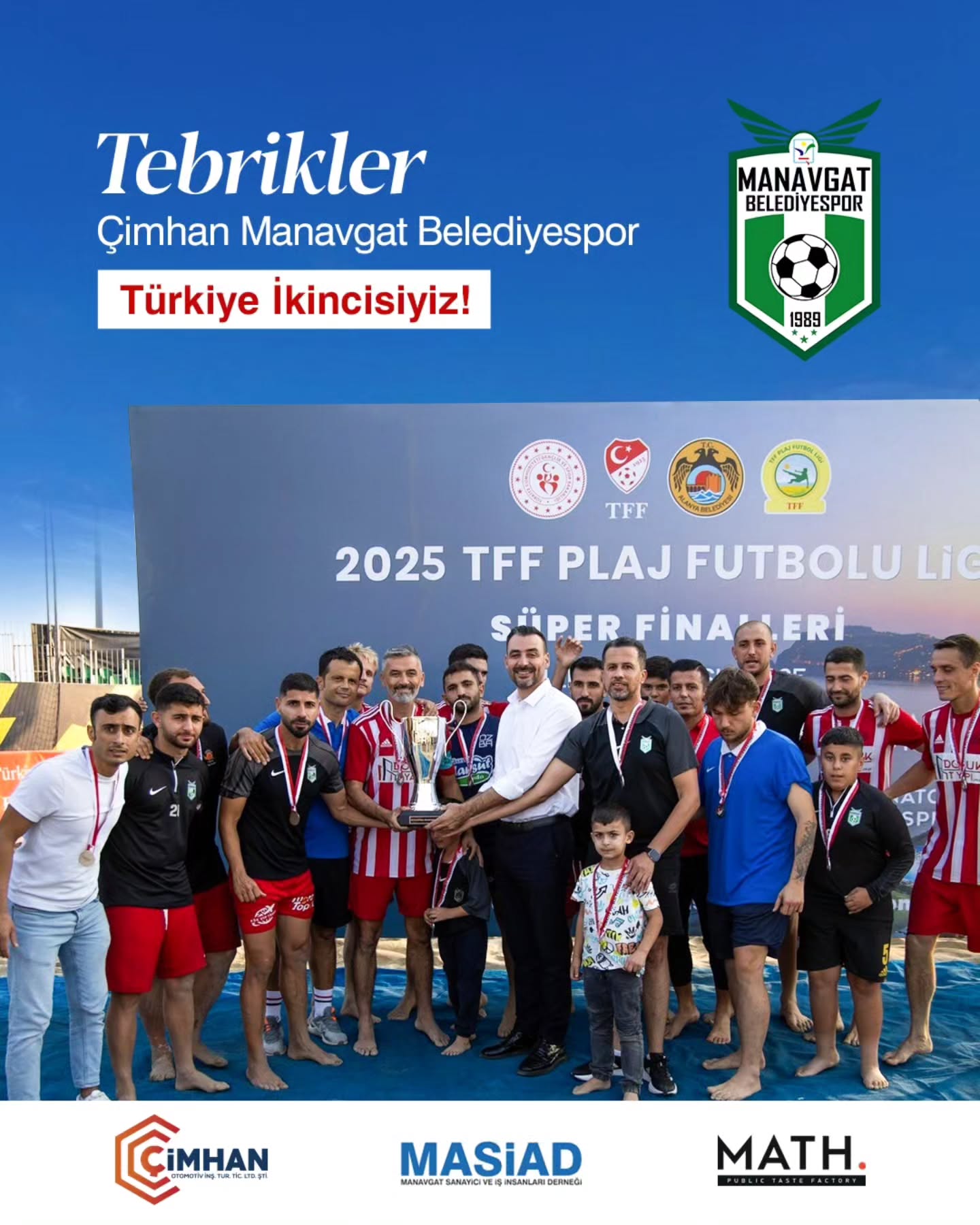TEBRİKLER MANAVGAT!