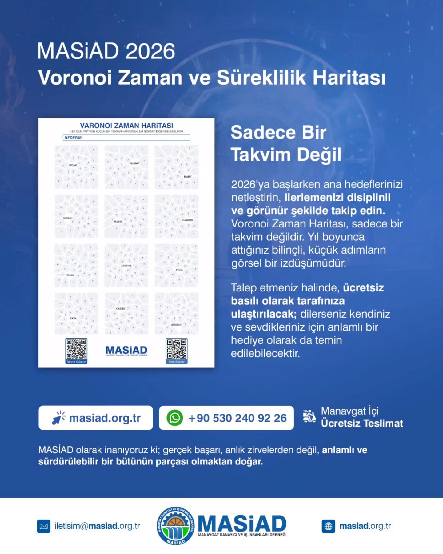 MASİAD 2026 | Voronoi Zaman ve Süreklilik Haritası