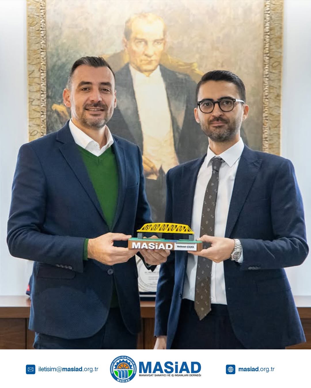 Bugün, Manavgat Belediye Başkan Vekili Sayın Av. Mehmet Çiçek’i ziyaret ettik.