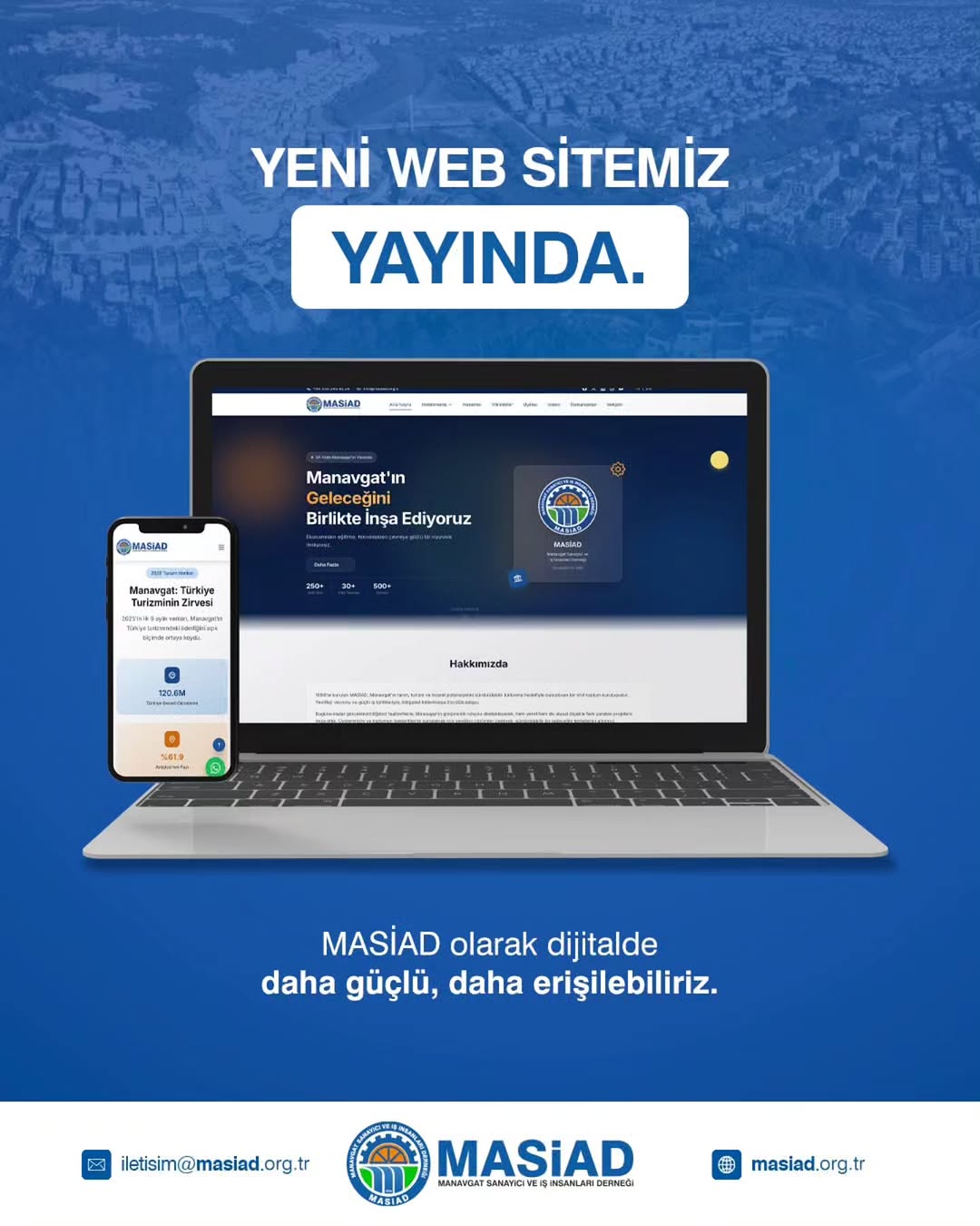 Yeni web sitemiz yayında!