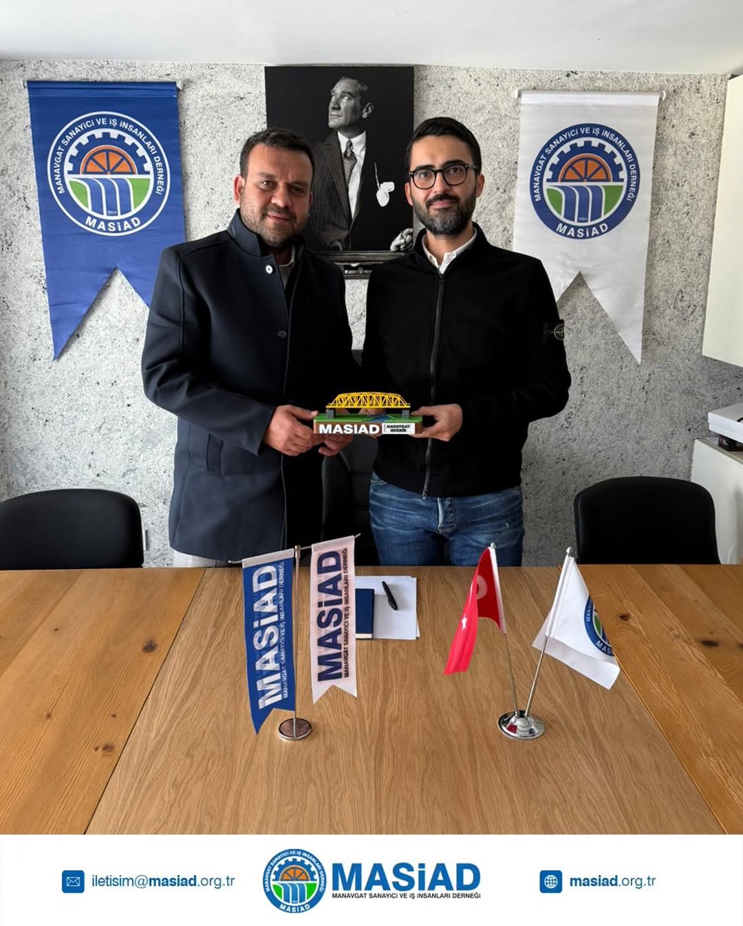 Manavgat Muz Üreticileri Birliği Başkanı Önem Gök ve Yönetim Kurulu Üyelerini derneğimizde