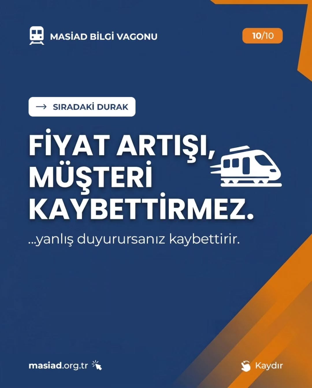 MASİAD Bilgi Vagonu'nun İlk Seferi Başladı!🚂