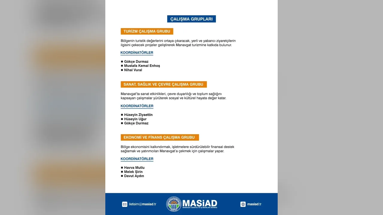 MASİAD Çalışma Grupları ile Geleceğe Yön Veriyoruz!