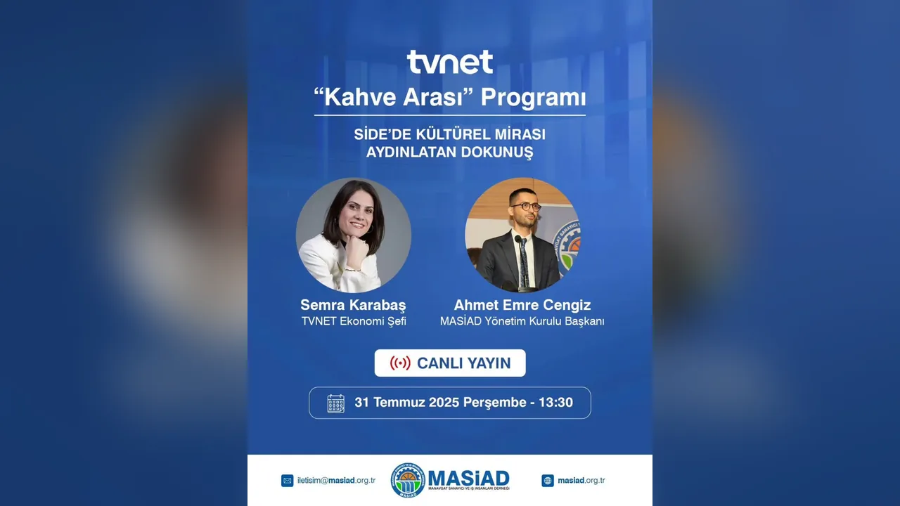 TVNET “Kahve Arası” Programındayız