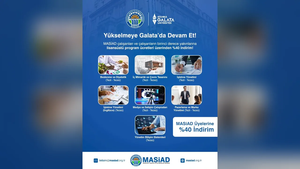 MASİAD Üyelerine Özel %40 İndirim!