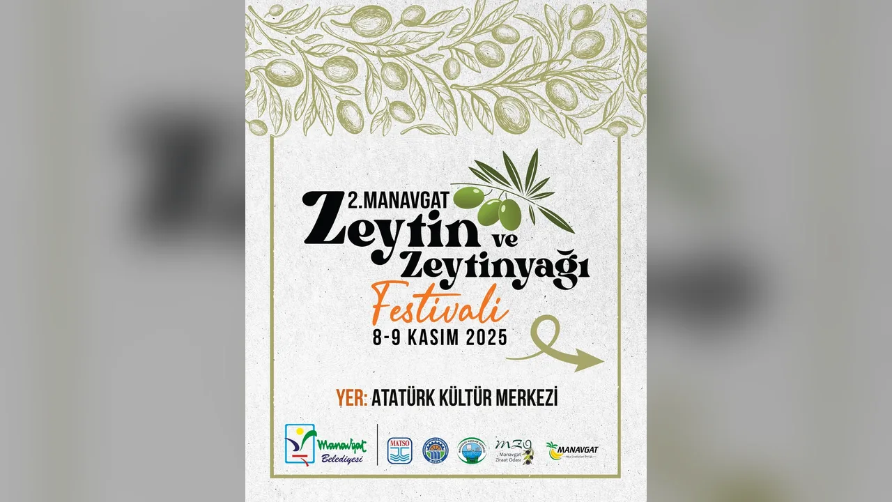 2. Manavgat Zeytin ve Zeytinyağı Festivalimiz Başlıyor!