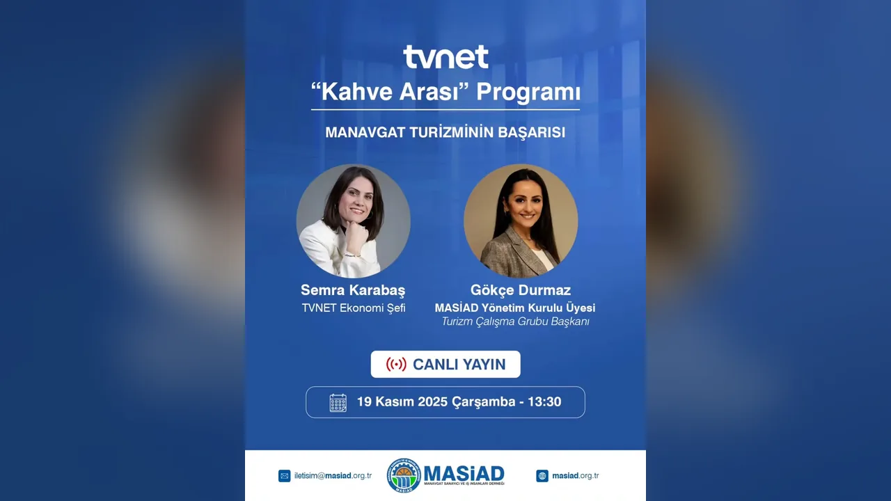 TVNET – “Kahve Arası” Programında Manavgat Turizmi