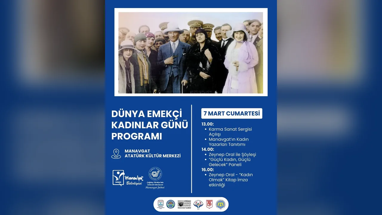 Manavgat Belediyesi ve Çağdaş Yaşamı Destekleme Derneği Manavgat Şubesi işbirliğiyle
