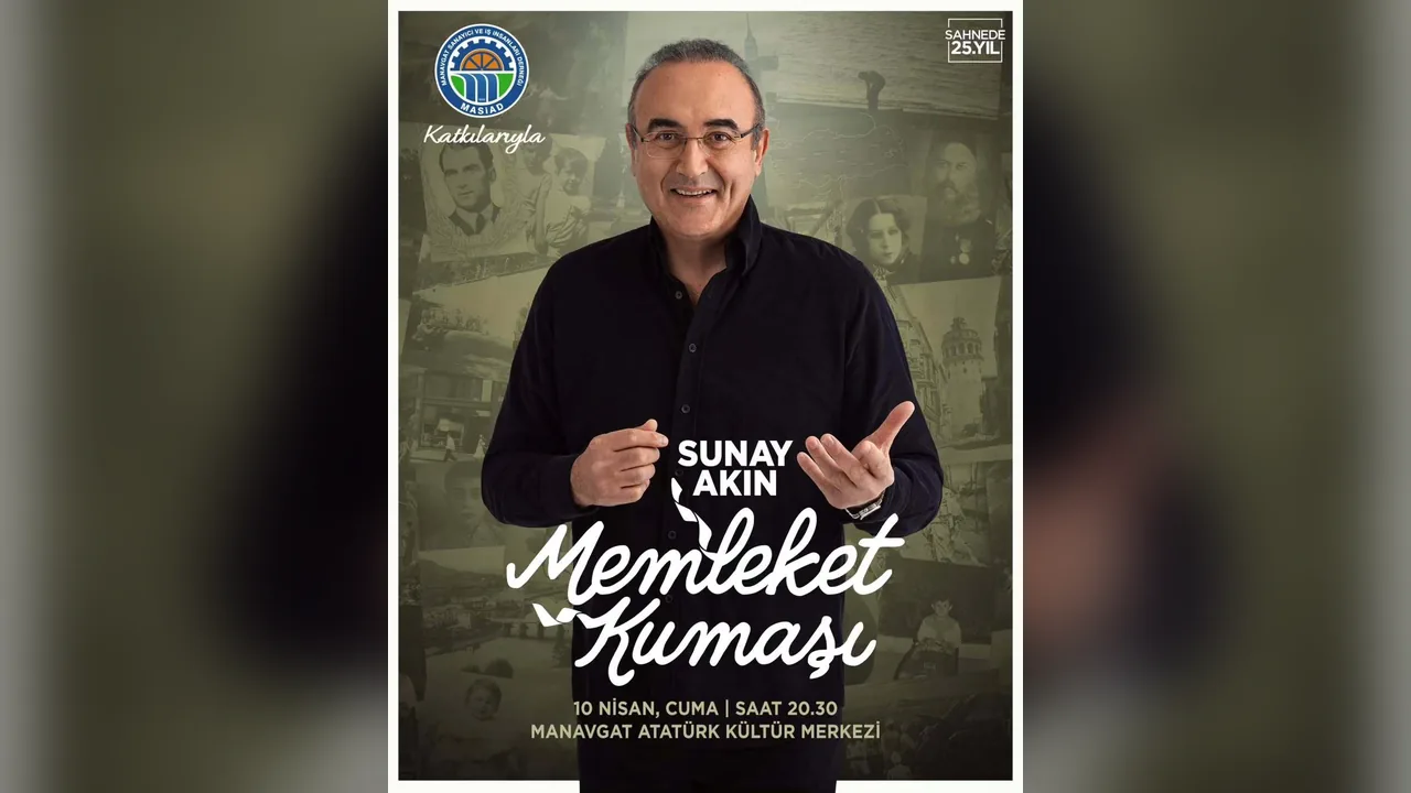 Sanat ve kültür dolu bir akşam MANAVGAT ile buluşuyor.