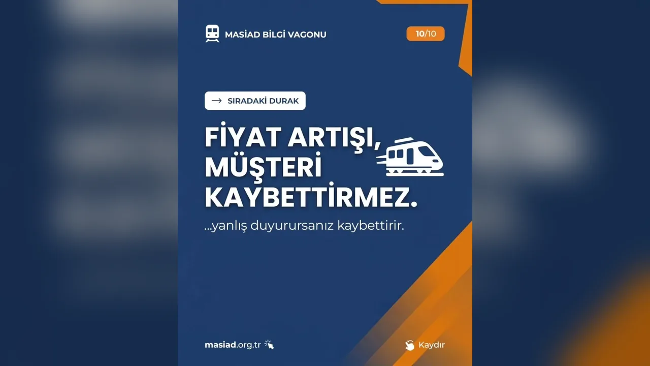 MASİAD Bilgi Vagonu'nun İlk Seferi Başladı!🚂