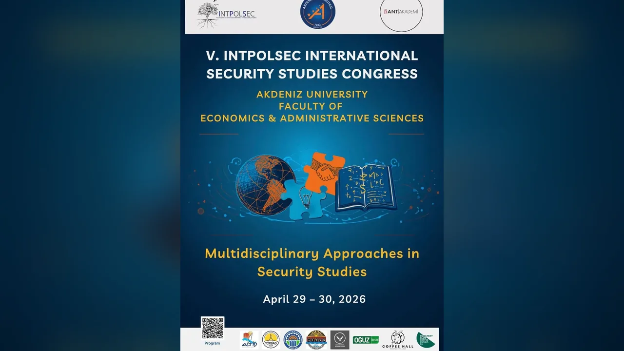 Antalya Akademi Derneği ve INTPOLSEC tarafından, Akdeniz Üniversitesi İktisadi ve İdari Bilimler Fakültesi ev sahipliğinde düzenlenen V. INTPOLSEC Uluslararası Güvenlik Çalışmaları Kongresi’ne sponsor olmaktan gurur duyuyoruz.