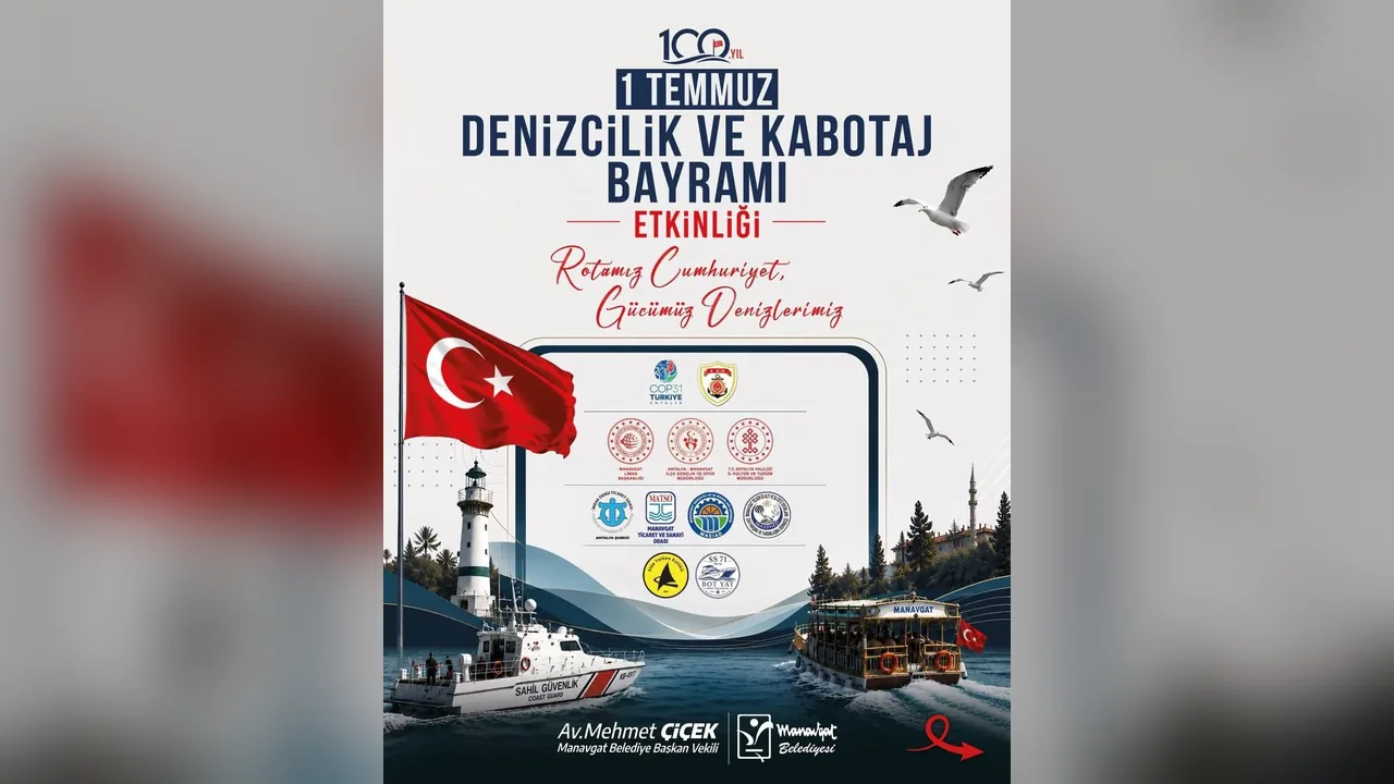 1 Temmuz Denizcilik ve Kabotaj Bayramı'nı Birlikte Kutluyoruz