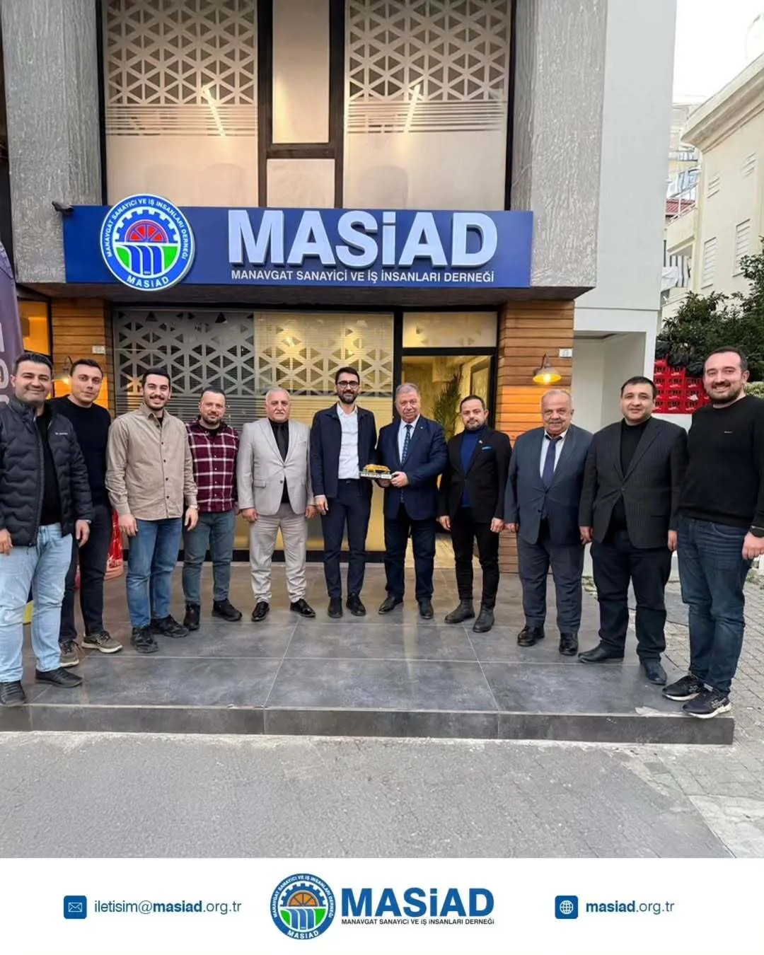 Bugün, Isparta Ticaret ve Sanayi Odası (ITSO) Yönetim Kurulu Başkanı Sayın Metin Çelik’i ve Manavgat Ispartalılar Kültür ve Yardımlaşma Derneği Başkanı Sayın Nuri Özen’i MASİAD’da misafir ettik. 