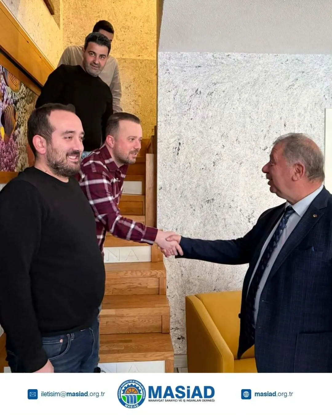 Bugün, Isparta Ticaret ve Sanayi Odası (ITSO) Yönetim Kurulu Başkanı Sayın Metin Çelik’i ve Manavgat Ispartalılar Kültür ve Yardımlaşma Derneği Başkanı Sayın Nuri Özen’i MASİAD’da misafir ettik. 