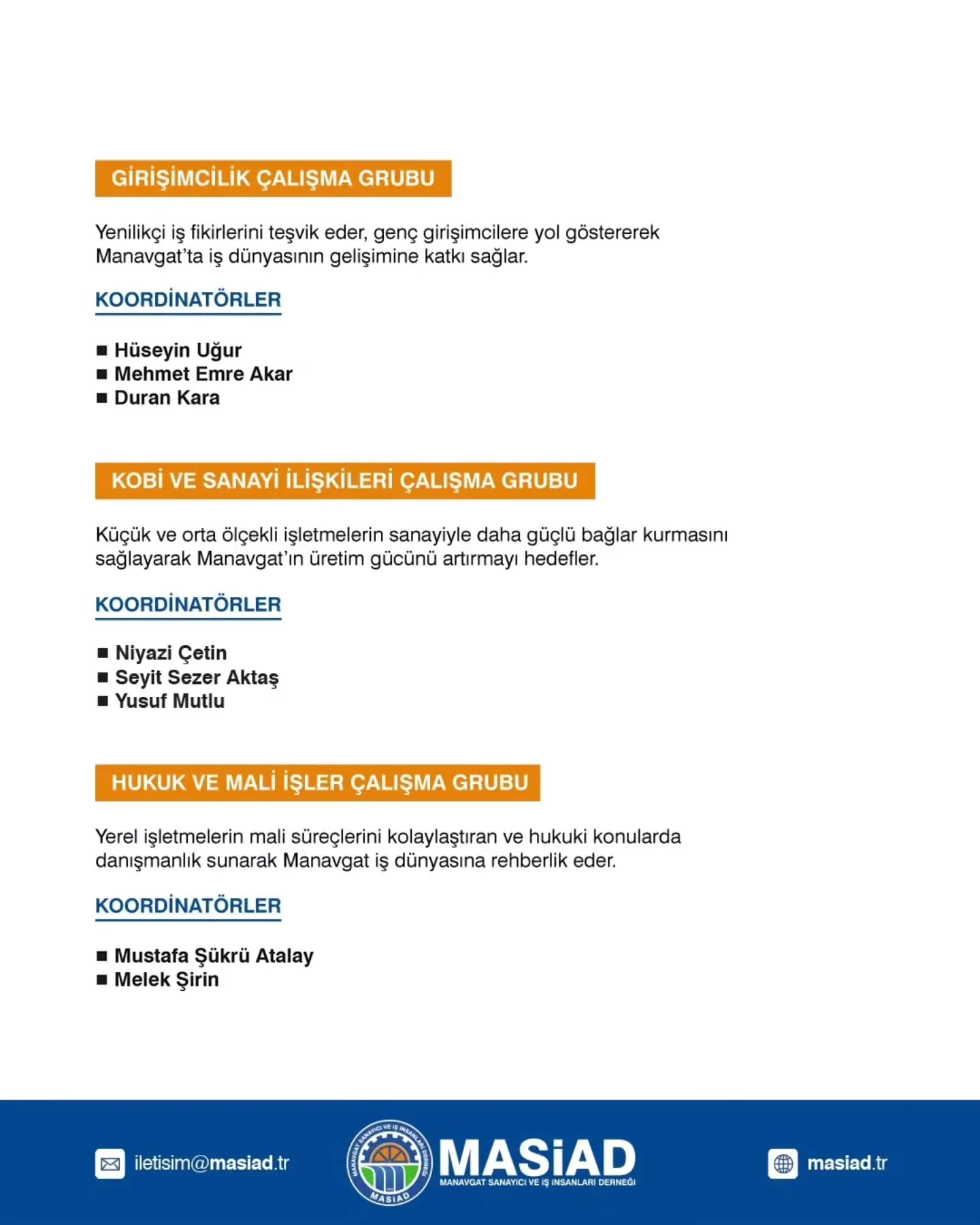 MASİAD Çalışma Grupları ile Geleceğe Yön Veriyoruz!