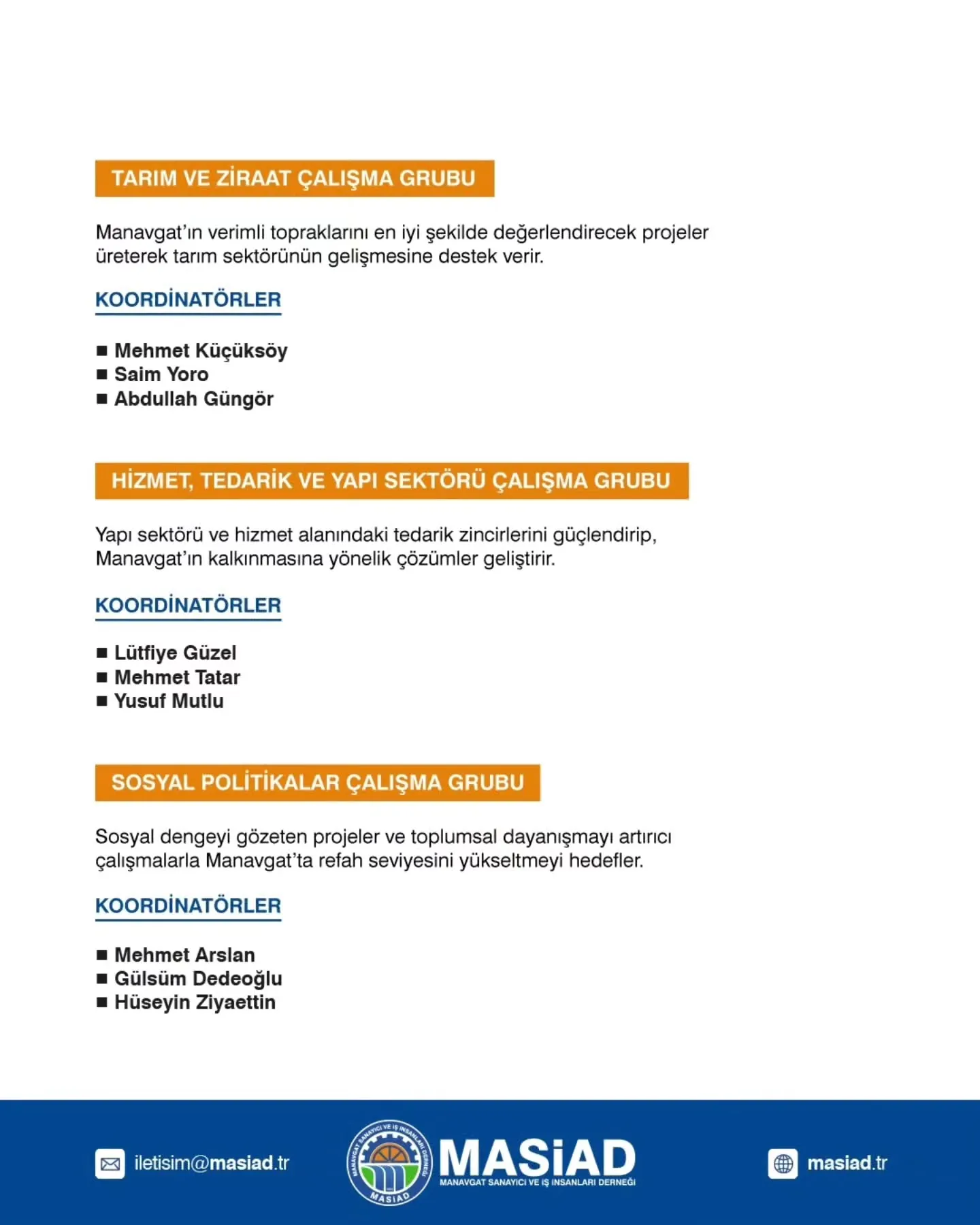 MASİAD Çalışma Grupları ile Geleceğe Yön Veriyoruz!