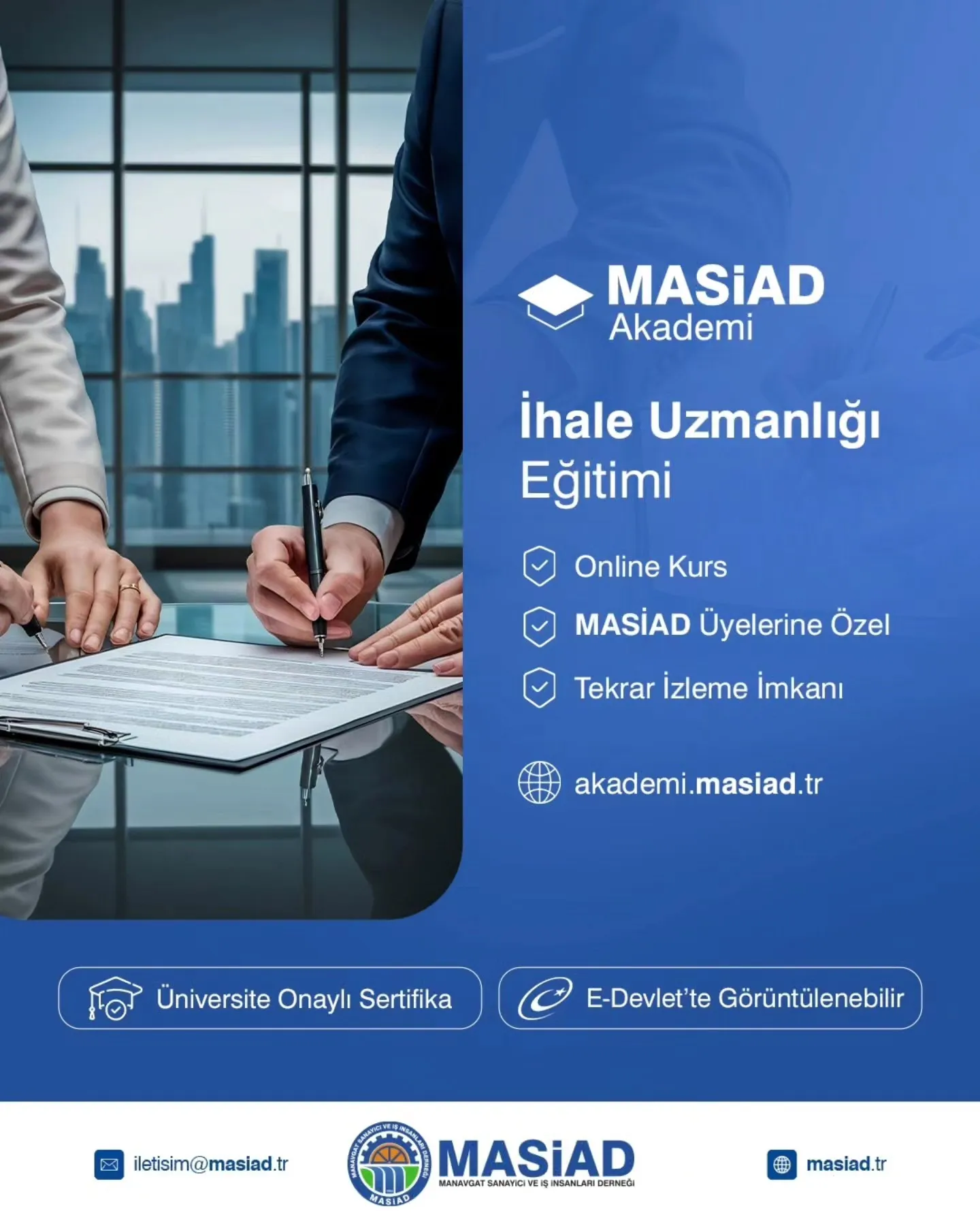 MASİAD AKADEMİ Üyelerimize Özel Açıldı!