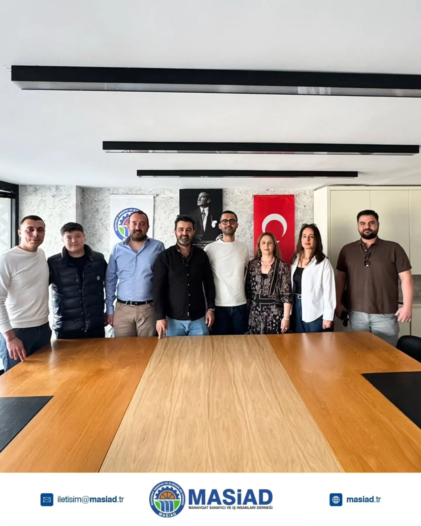 Kırım Türkleri Kültür ve Yardımlaşma Derneği Başkanı ve Yönetiminden MASİAD’a Ziyaret