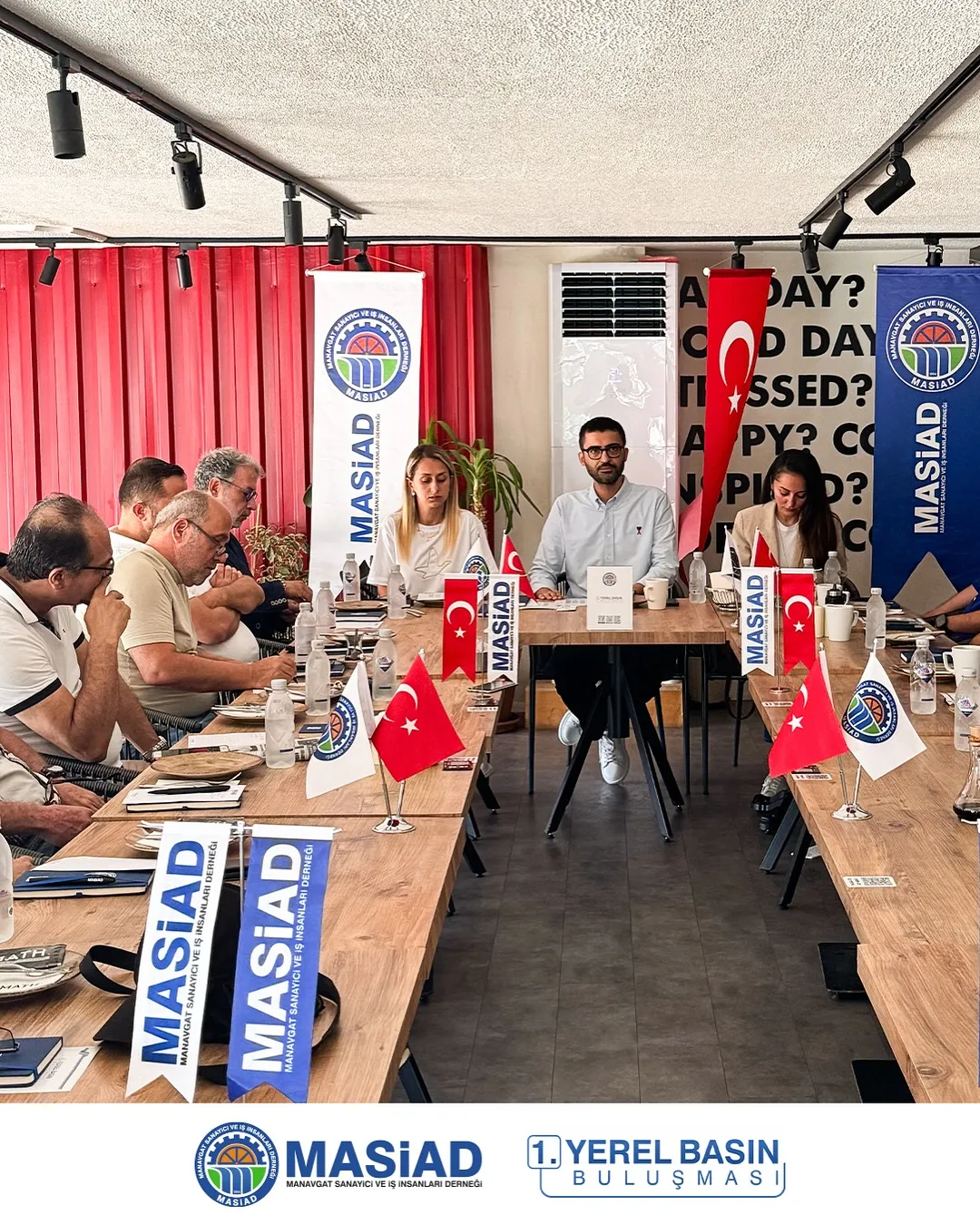 Yeni Yönetimimizin MASİAD 1. Yerel Basın Buluşması Gerçekleştirildi.