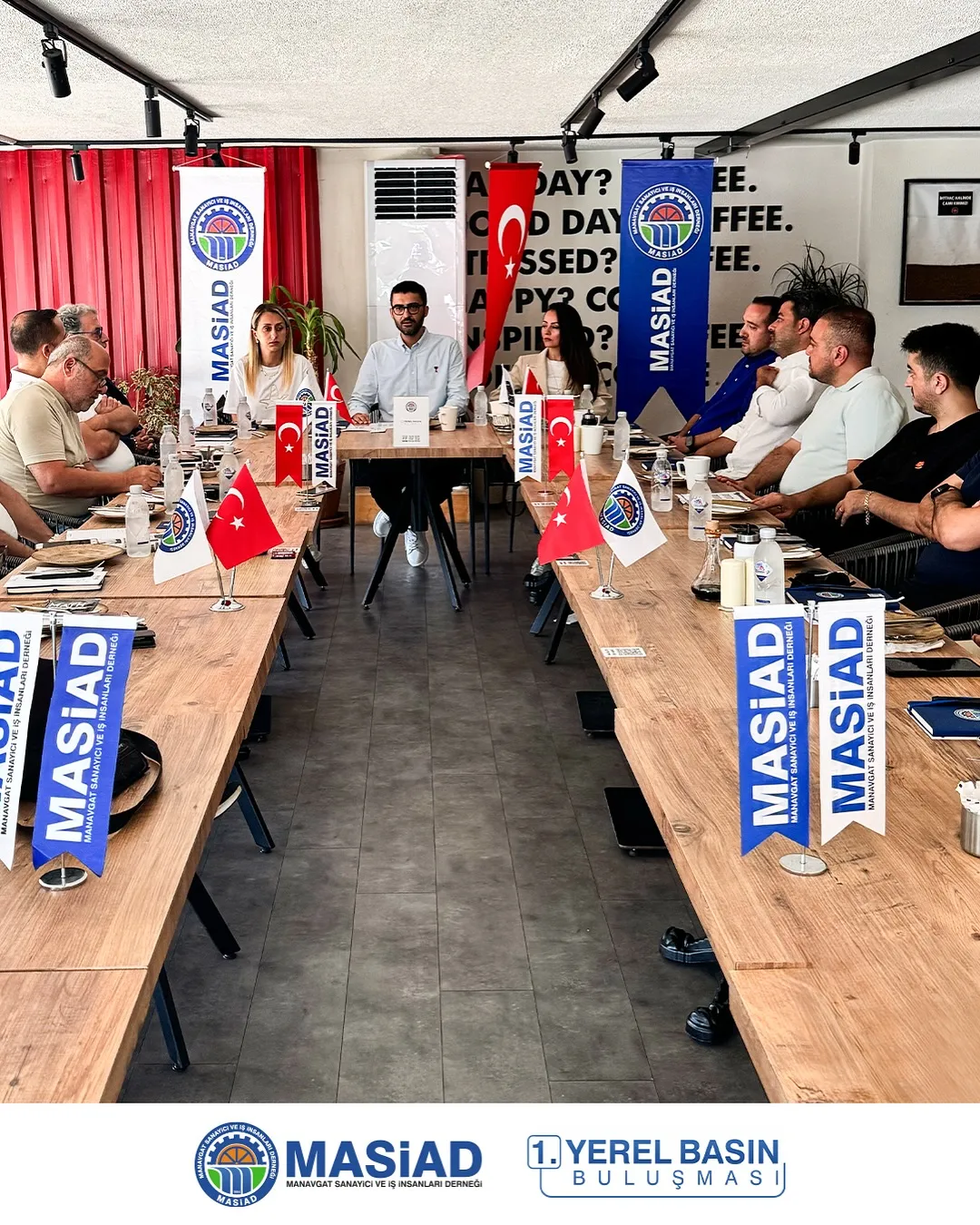 Yeni Yönetimimizin MASİAD 1. Yerel Basın Buluşması Gerçekleştirildi.