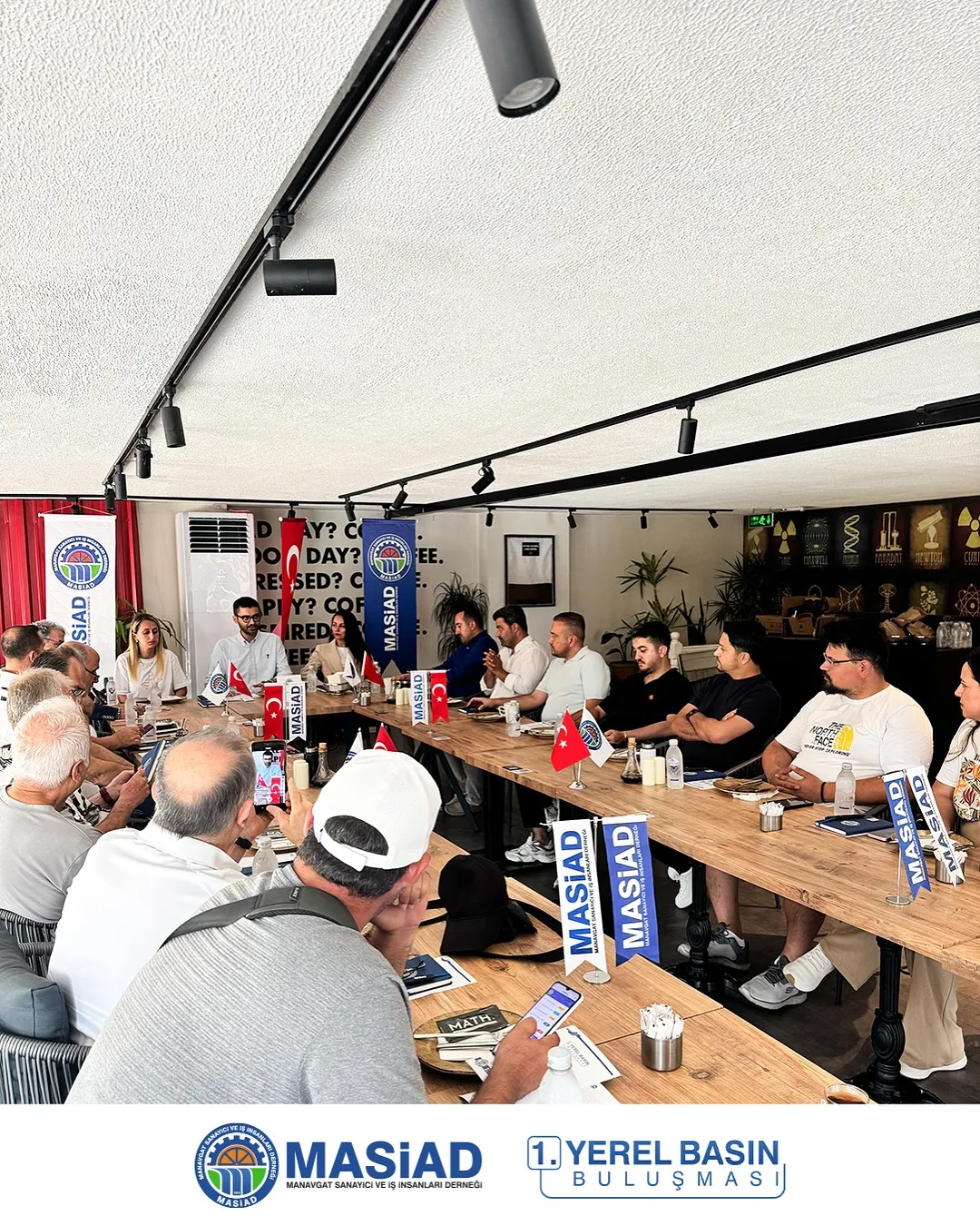 Yeni Yönetimimizin MASİAD 1. Yerel Basın Buluşması Gerçekleştirildi.