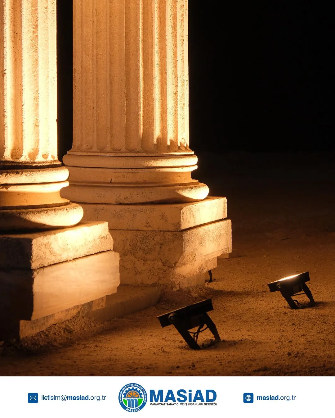 Side Apollon Tapınağı Işıkla Buluştu!