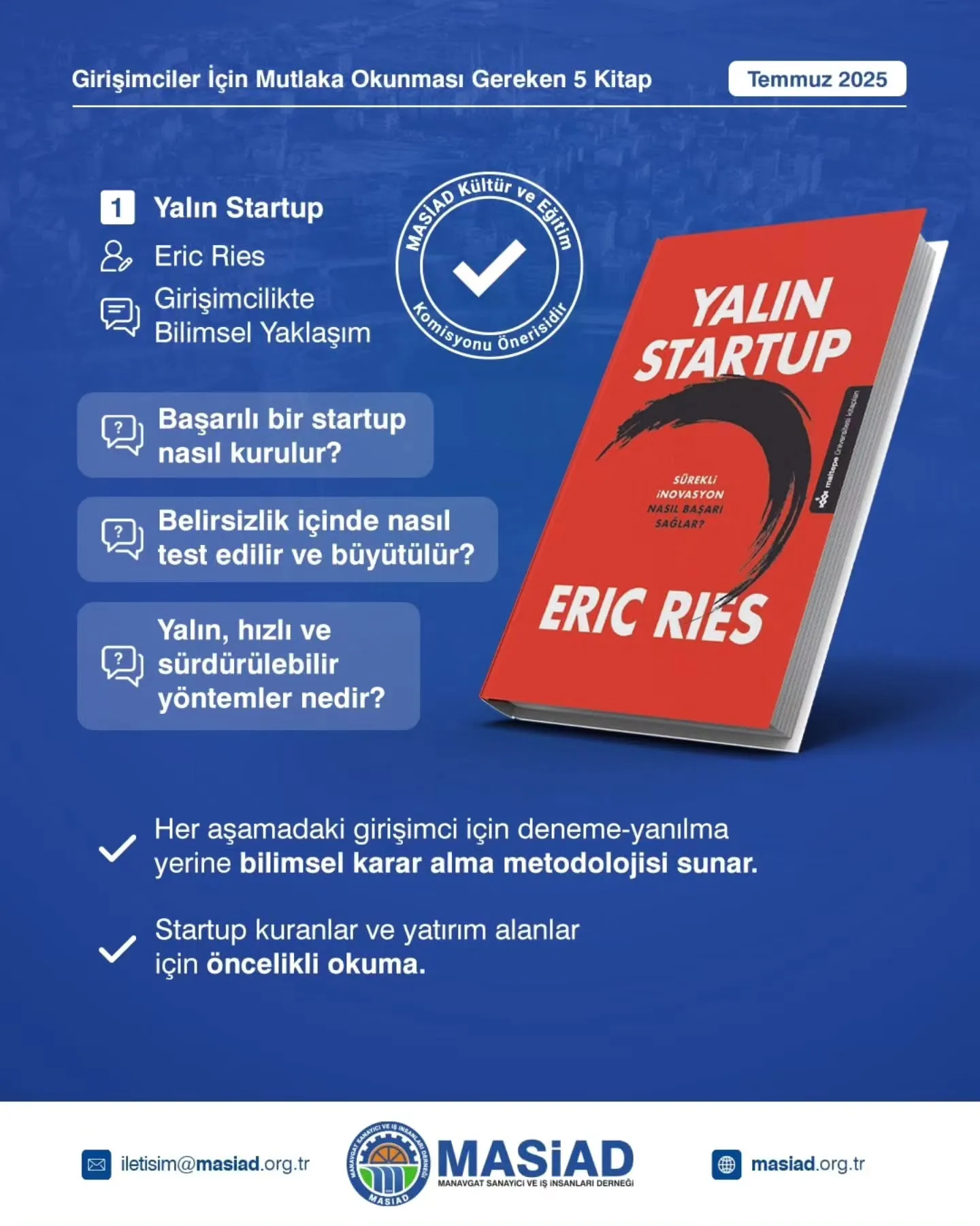 GİRİŞİMCİLER İÇİN MUTLAKA OKUNMASI GEREKEN 5 KİTAP