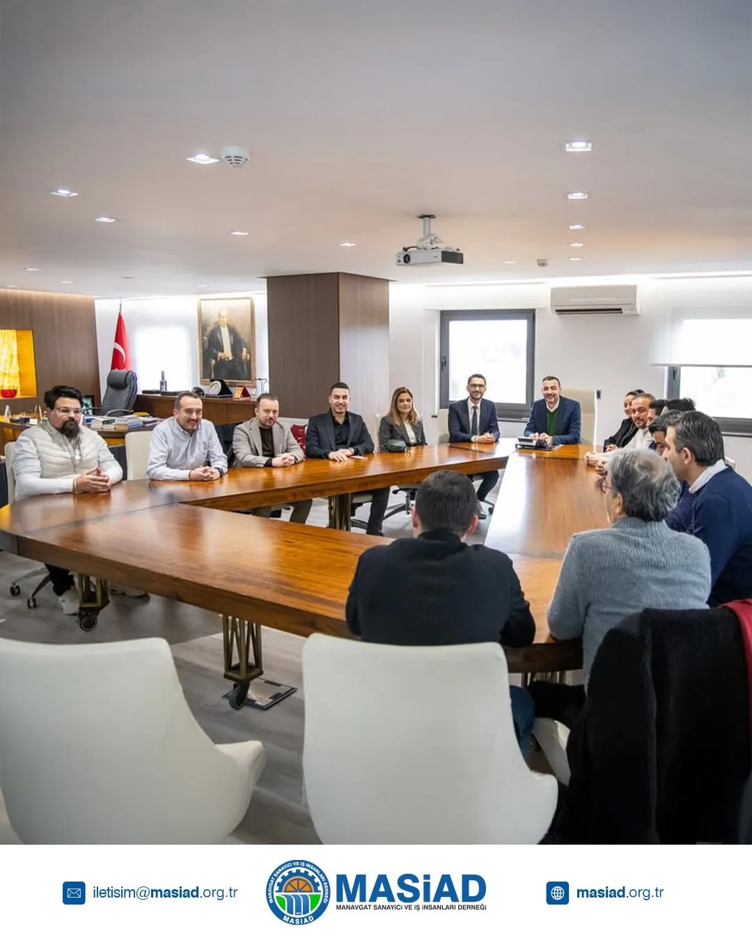 Bugün, Manavgat Belediye Başkan Vekili Sayın Av. Mehmet Çiçek’i ziyaret ettik.