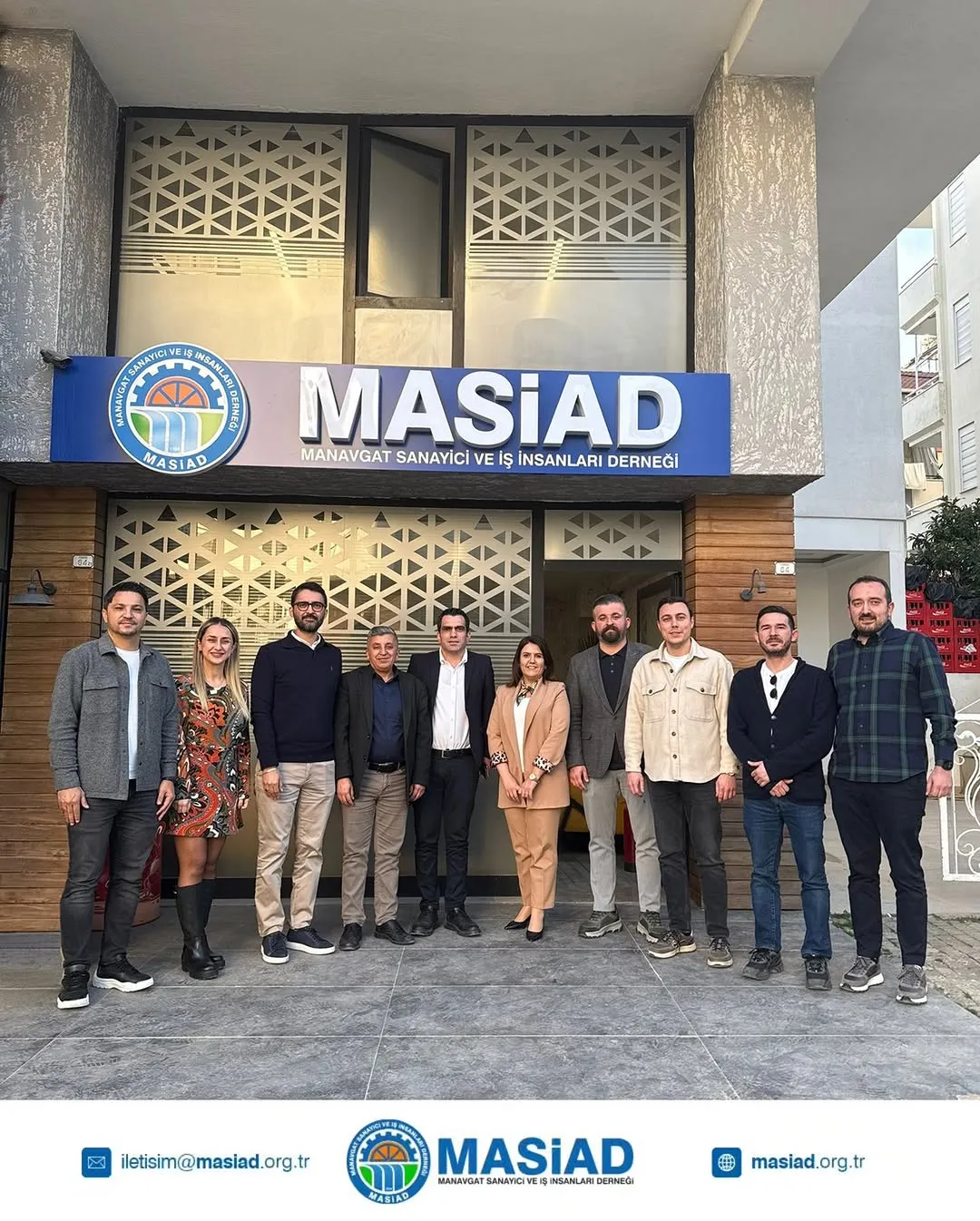 Milliyetçi Hareket Partisi Manavgat İlçe Başkanı Sayın Nooman Enhoş ve beraberindeki heyeti