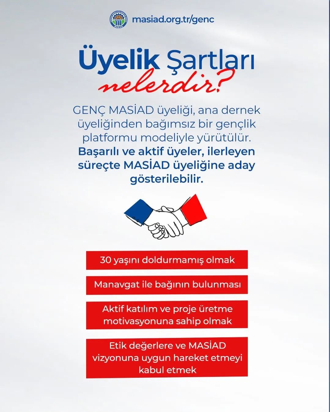 Genç MASİAD ile geleceği bugünden inşa ediyoruz.