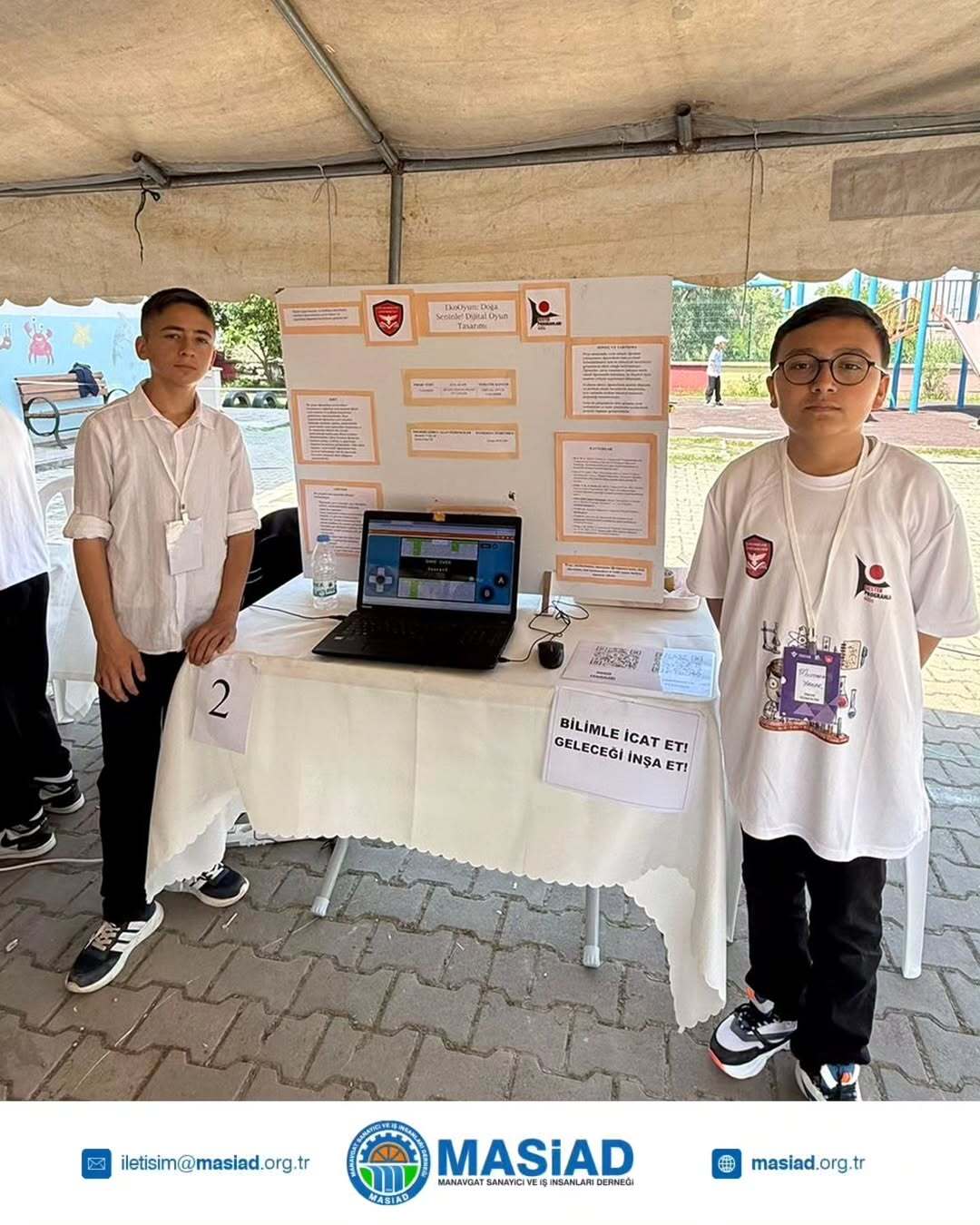 TÜBİTAK Bilim Fuarları kapsamında Yavrudoğan Ortaokulu tarafından düzenlenen bilim fuarını ziyaret ettik.