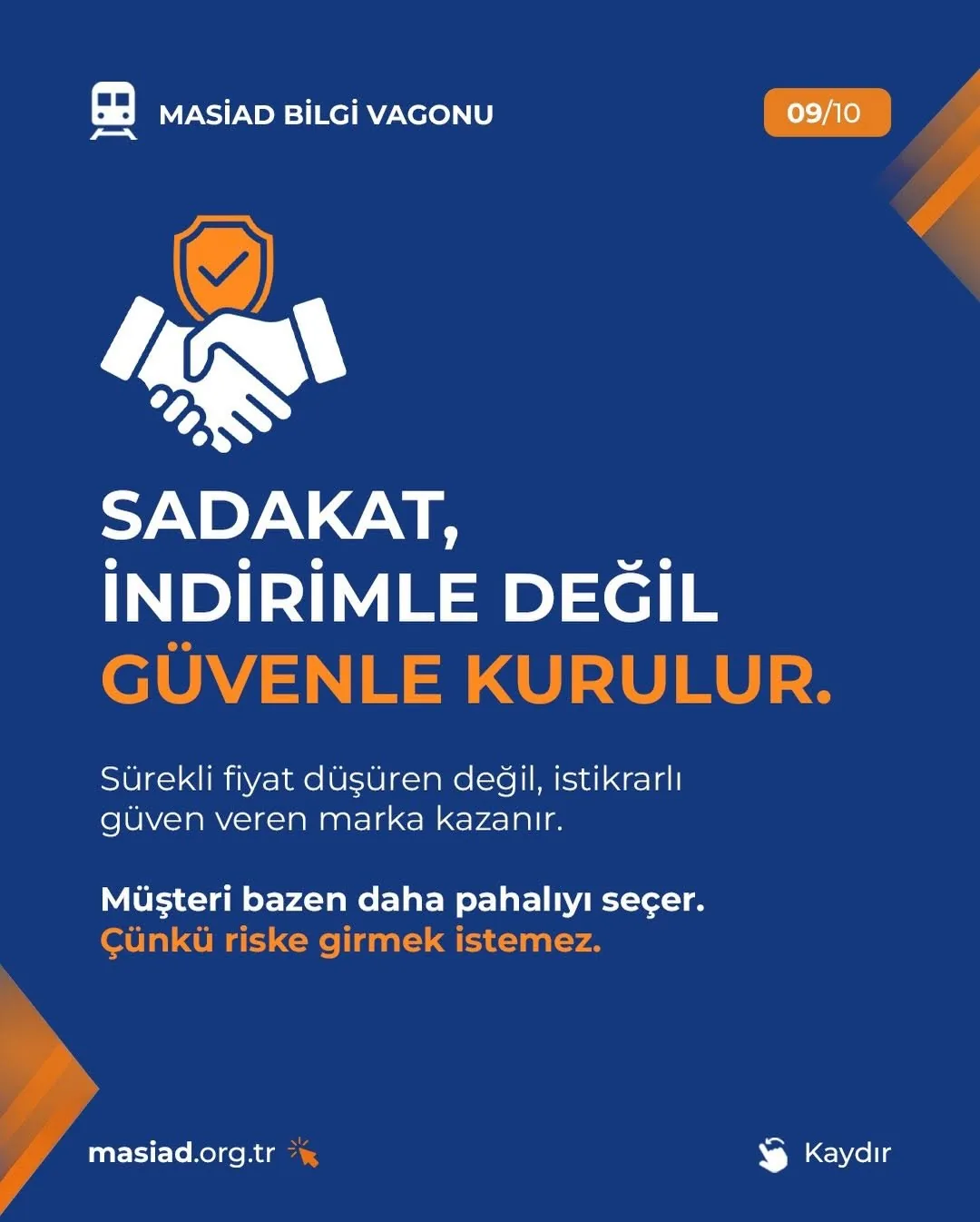 MASİAD Bilgi Vagonu Yeni Durağında: Müşteri Sadakati