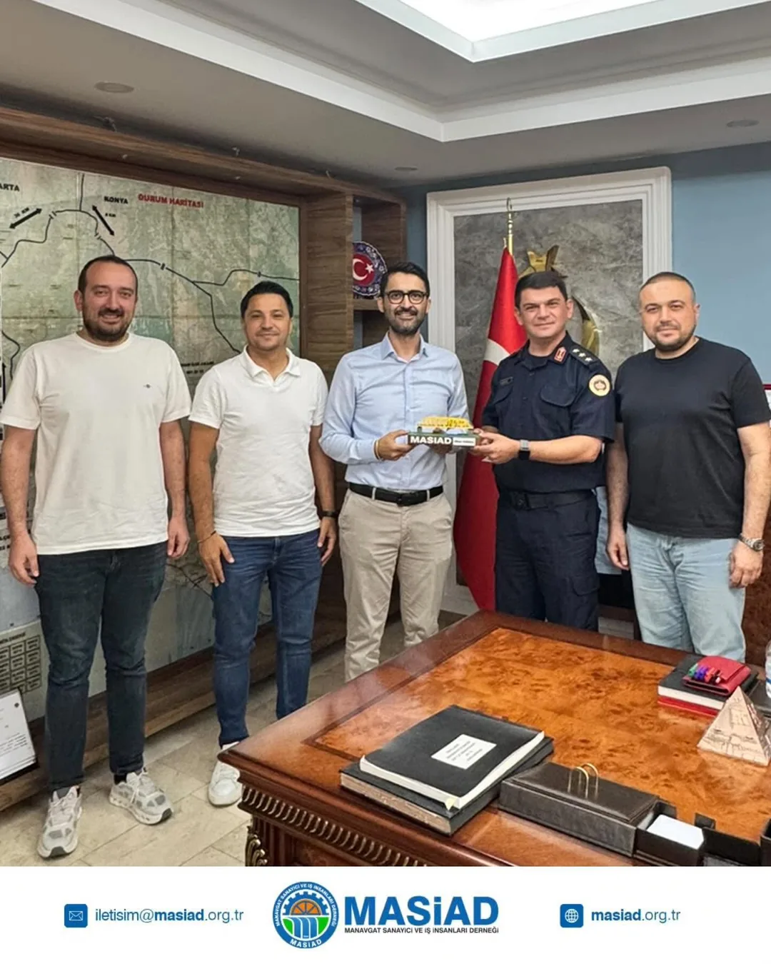 Manavgat İlçe Jandarma Komutanlığı Ziyareti