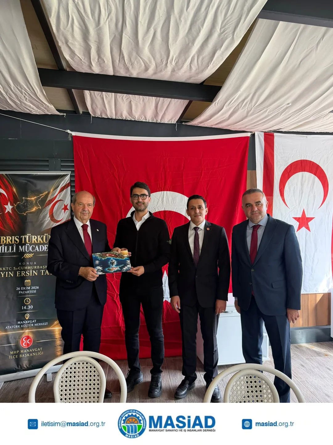KKTC 5. Cumhurbaşkanı Ersin Tatar ile Sivil Toplum Buluşmasına Katıldık